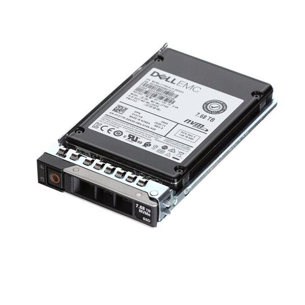 400-BKEX Dell EMC 7.68TB PCI Express 4.0 x4 NVMe Read Intensive U.2 2.5-inch Internal Solid State Drive (SSD)