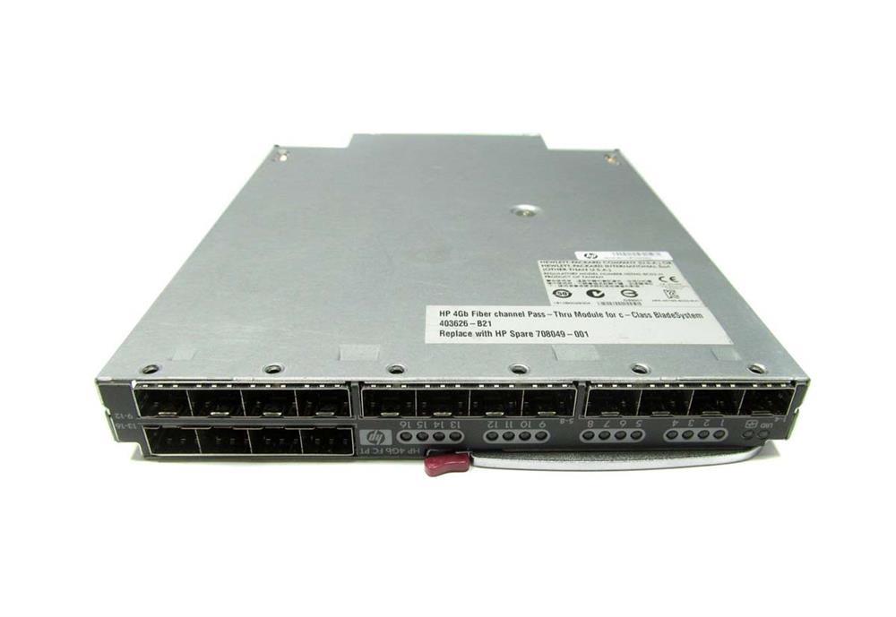 405943-001 HP 16-Ports 4GB Fiber Channel Pass-Thru Expansion Module