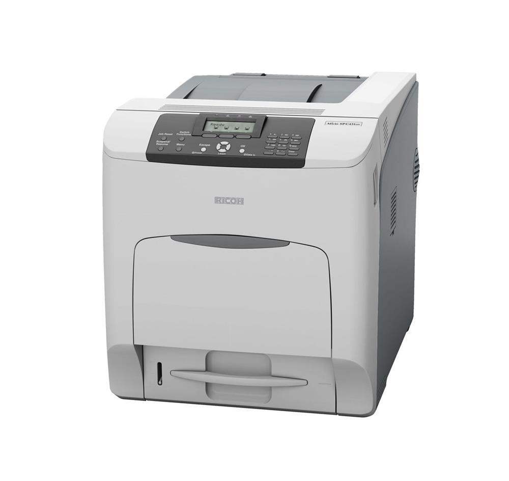 406658-A1 Ricoh Aficio SP C431DN (1200 x 1200) dpi 42ppm (Mono) /42ppm (Color) 550-Sheets USB 2.0 Fast Ethernet 10/100Mbps Color Laser Printer (Refurbished)