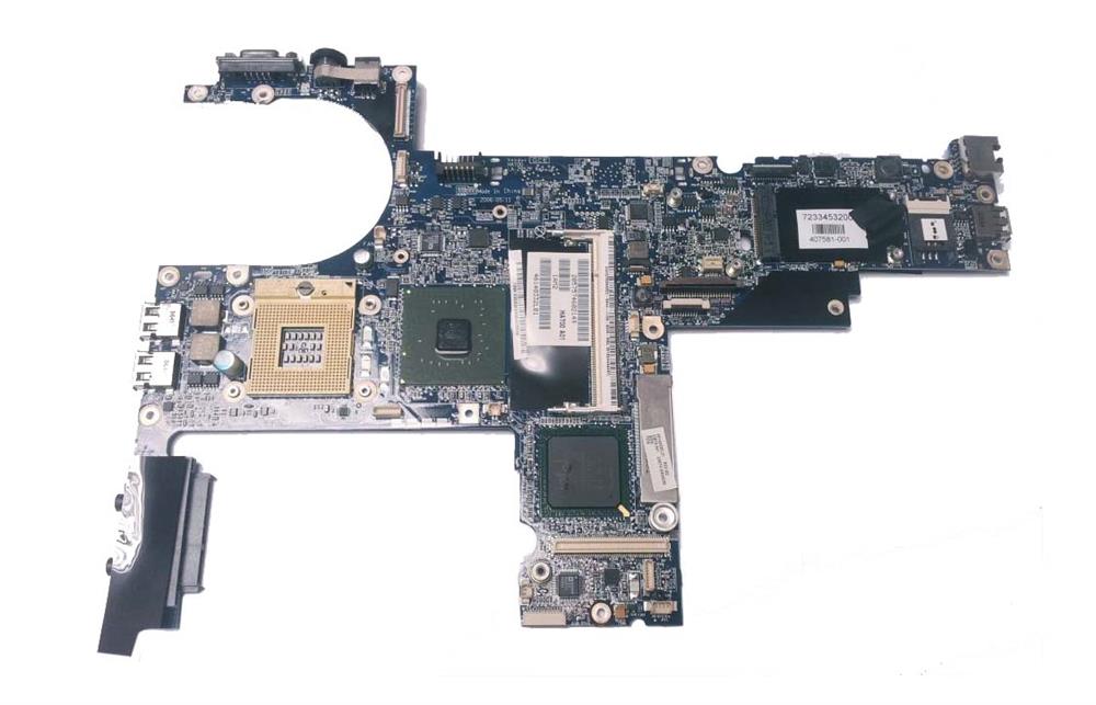 407581-001 HP System Board (MotherBoard) for NC6400 64MB ATI Discrete (UMA) Notebook PC (Refurbished)