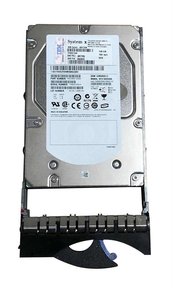 40K1044IM IBM 146GB 15000RPM SAS 3Gbps 16MB Cache 3.5-inch Internal Hard Drive