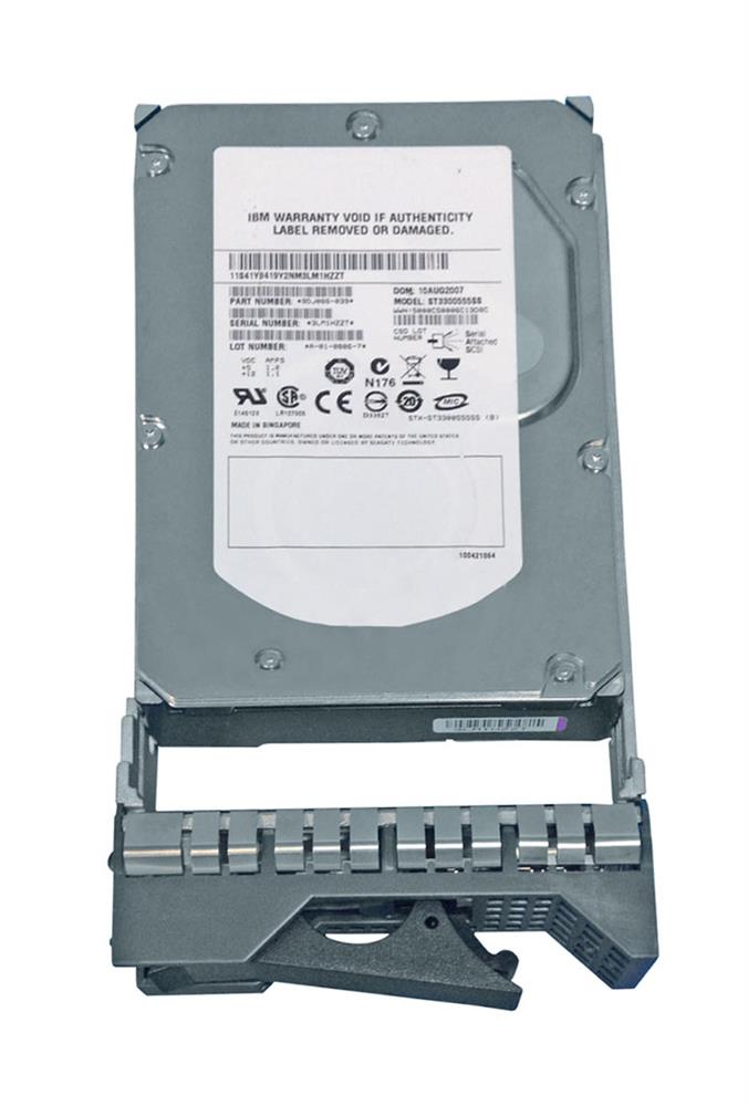 41Y8419 IBM 300GB 15000RPM SAS 3Gbps Hot Swap 3.5-inch Internal Hard Drive