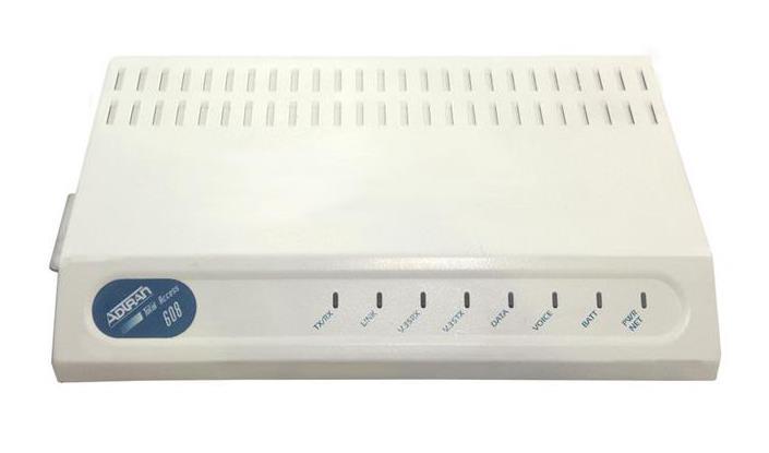 4203680L5 Adtran Total Access 608 Integrated Services Router 1 x T1 1 x ADSL 8 x FXS 1 x 10/100Base-TX LAN (Refurbished)