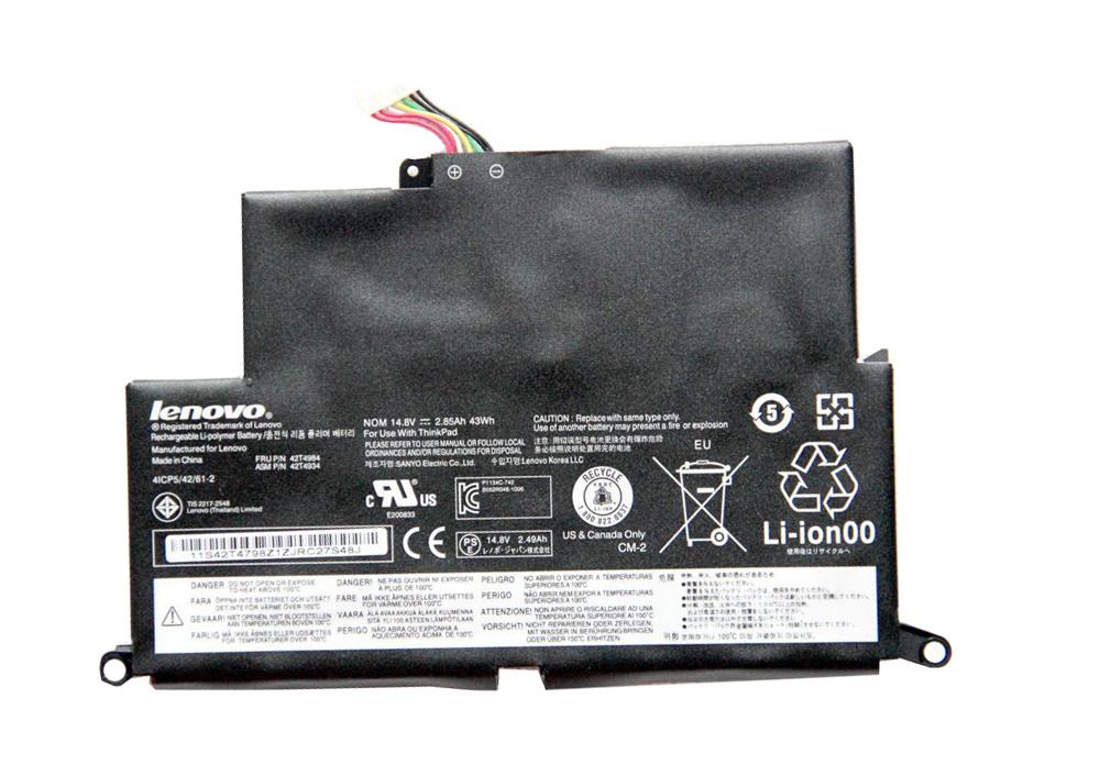 42T4934 IBM Lenovo Battery for ThinkPad Edge E220s Series (Refurbished)