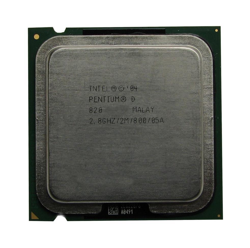 434081-L21 HP 2.80GHz 800MHz FSB 2MB L2 Cache Intel Pentium D Dual Core 820 Processor Upgrade