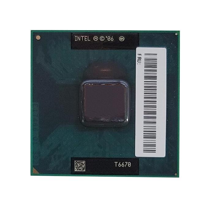 45M2817-US-06 Lenovo 2.20GHz 800MHz FSB 2MB L2 Cache Intel Core 2 Duo T6670 Mobile Processor Upgrade