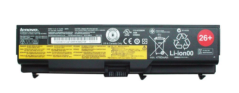 45N1015 Lenovo 10.8V 4400mAh 6-Cell Battery for ThinkPad T430 T430i (Refurbished)