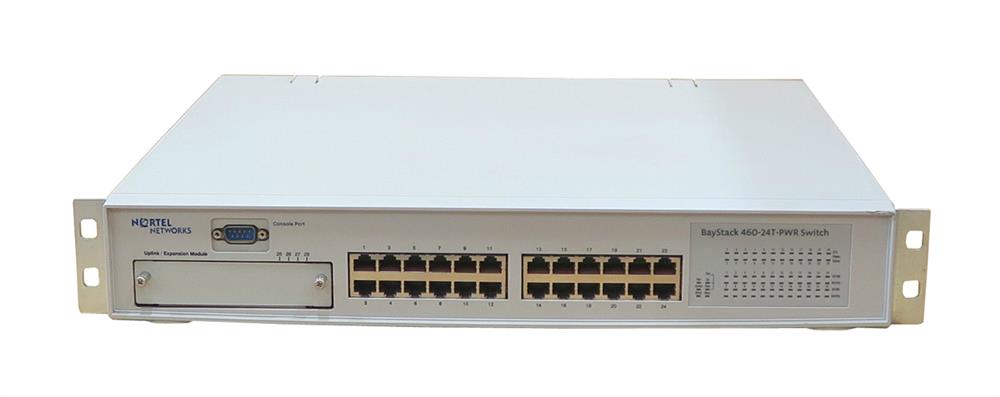 460-24T-PWR Nortel Baystack 460 Fast Ethernet Switch (Refurbished)