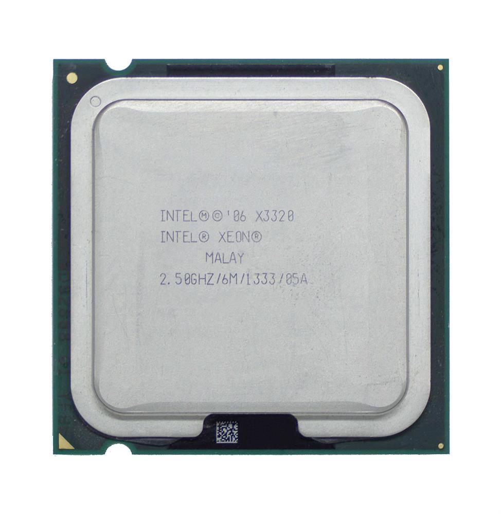 463434-L21 HP 2.50GHz 1333MHz FSB 6MB L2 Cache Intel Xeon X3320 Quad Core Processor Upgrade for ProLiant DL320 G5p Server