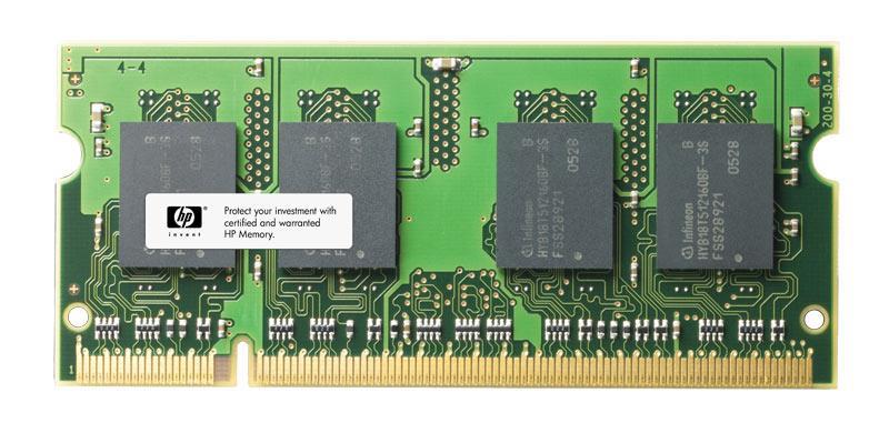 469650-001 HP 4GB PC2-5300 DDR2-667MHz non-ECC Unbuffered CL5 200-Pin SoDimm Single Rank Memory Module