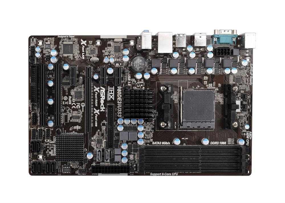 4711140873121 ASRock Socket AM3 Nvidia GeForce 8200 Chipset AMD Phenom II X6/ Phenom II X4/ Phenom II X3/ AMD Athlon II X4/ Athlon II X3/ Athlon X2 Processors Support DDR2 2x DIMM 4x SATA2 3.0Gb/s Micro-ATX Motherboard (Refurbished)
