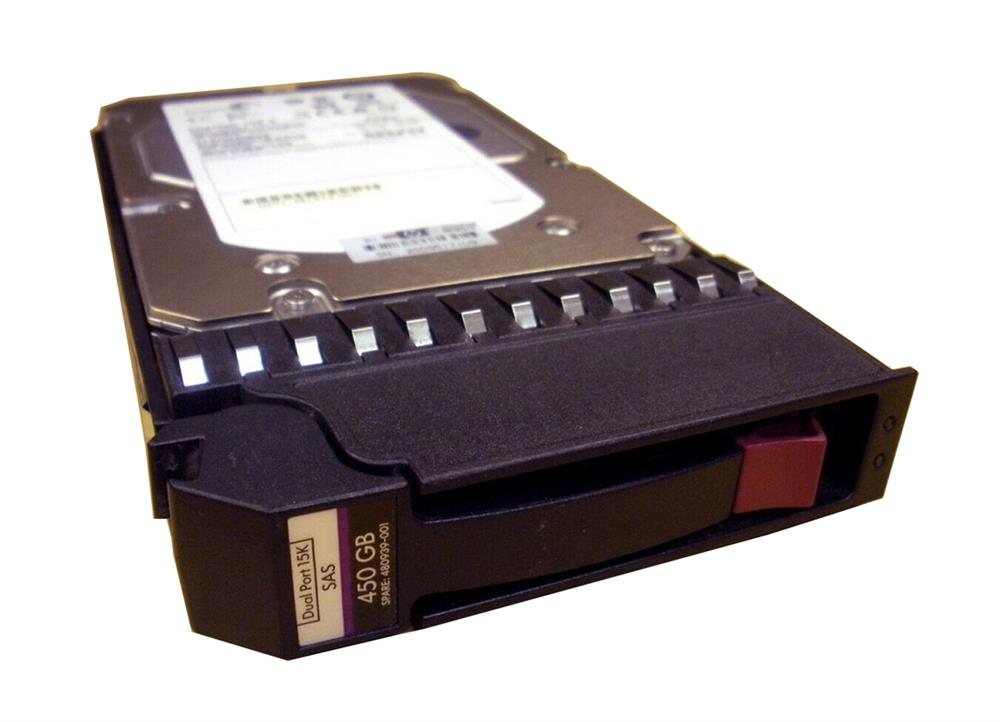 480939-001 HP 450GB 15000RPM SAS 3Gbps Dual Port Hot Swap 3.5-inch Internal Hard Drive