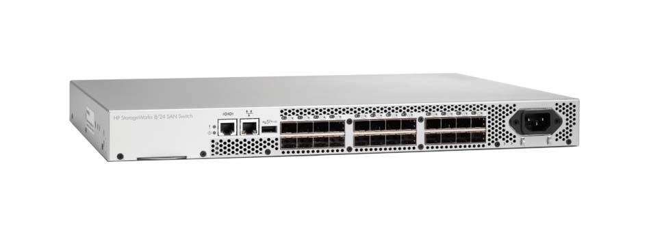 492292-002 HP 8/24 Base Full Fabric e-Port Storage Area Network Switch (Refurbished)