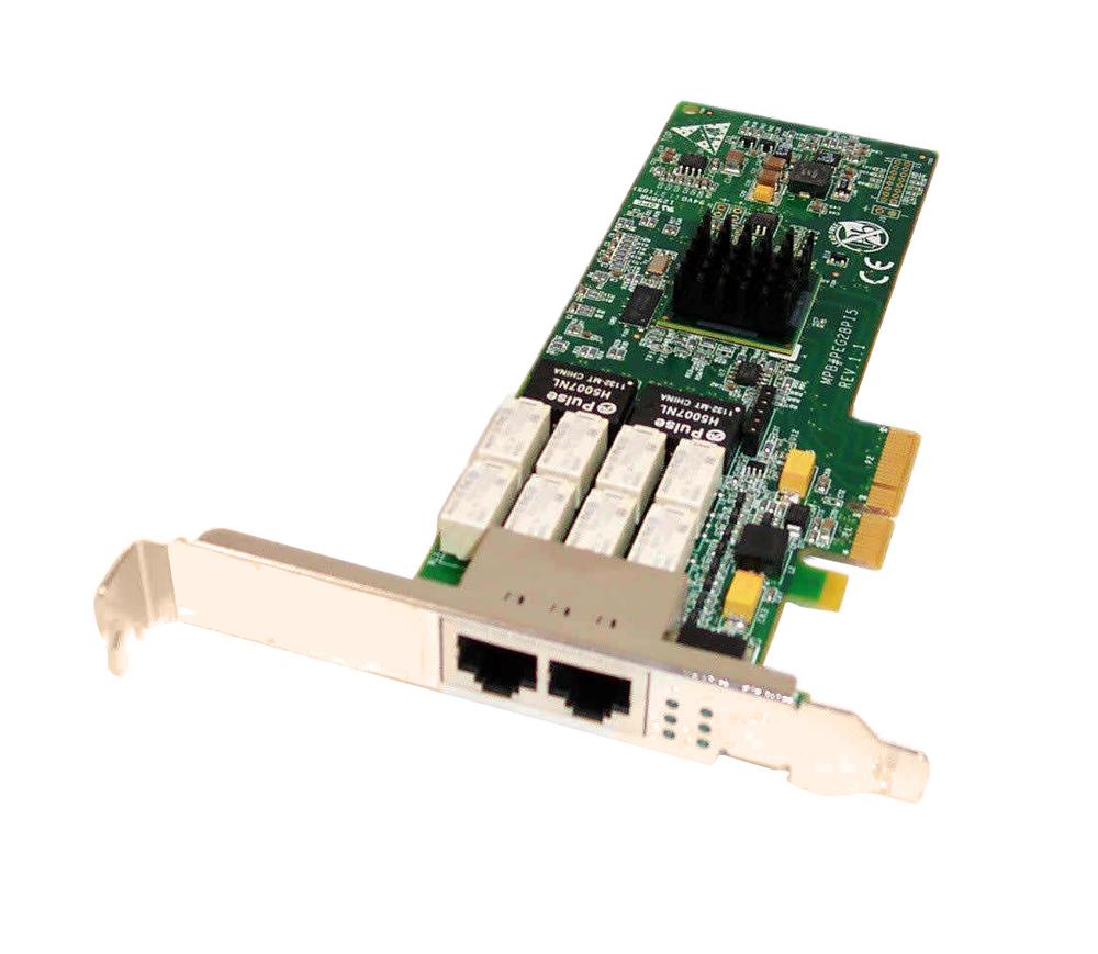 4FR0N Dell Dual-Ports PCI Express Gigabit Ethernet Server Network Adapter