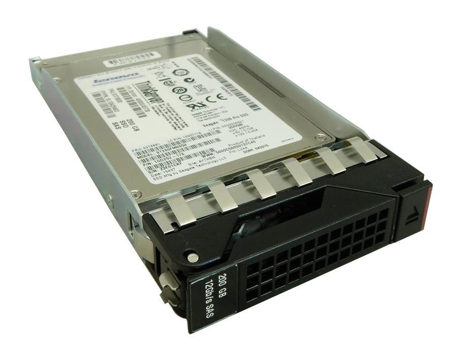 4XB0G45733 Lenovo 200GB SAS 12Gbps Hot Swap 3.5-inch Enterprise Performance Solid State Drive for ThinkServer Gen 5