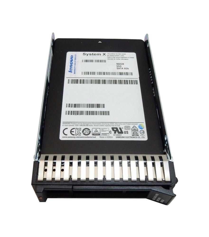 4XB7A38185 Lenovo 960GB SATA 6Gbps 2.5-inch Internal Solid State Drive (SSD) for ThinkSystem