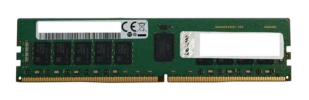 4ZC7A15125 Lenovo 128GB PC4-25600 DDR4-3200MHz Registered ECC CL22 288-Pin DIMM 1.2V Quad Rank Memory Module