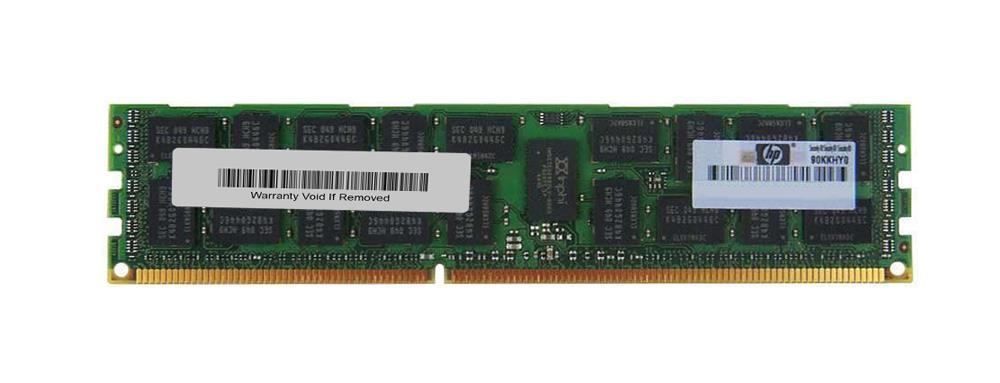 500662-B21 HP 8GB PC3-10600 DDR3-1333MHz ECC Registered CL9 240-Pin DIMM Dual Rank Memory Module