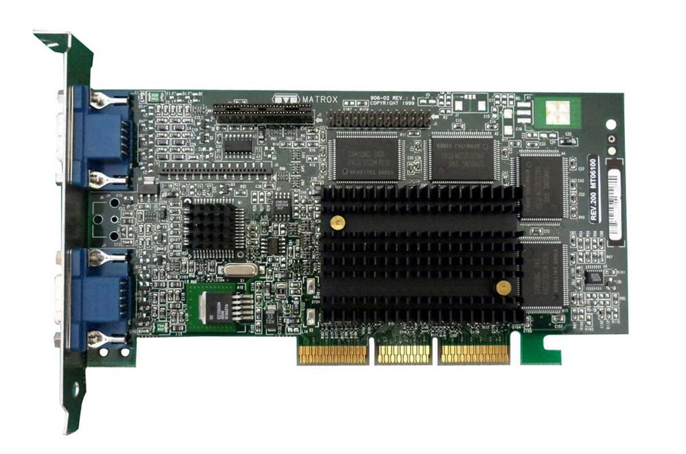 5064-9194 HP Matrox 16Mb AGP Dual Head PC Video Graphics Board