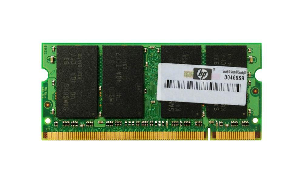 506591-001 HP 4GB PC2-6400 DDR2-800MHz non-ECC Unbuffered CL6 200-Pin SoDimm Dual Rank Memory Module