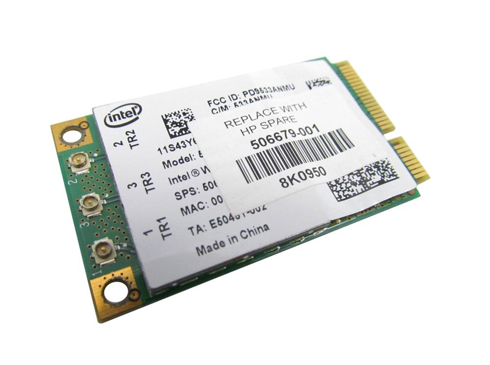 506679-001 HP WiFi Link 802.11a/b/g/n Wirelss Lan Module for 6930p Notebook