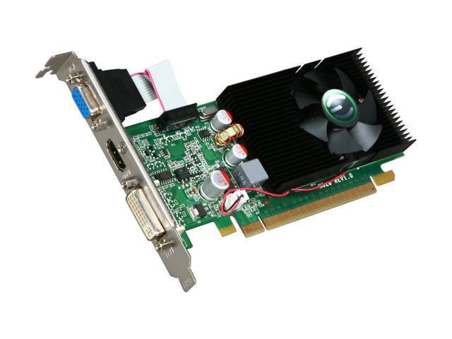 512-P3-1215-K1 EVGA GeForce 210 512MB DDR3 64-bit HDCP Ready PCI Express 2.0 x16 Video Graphics Card