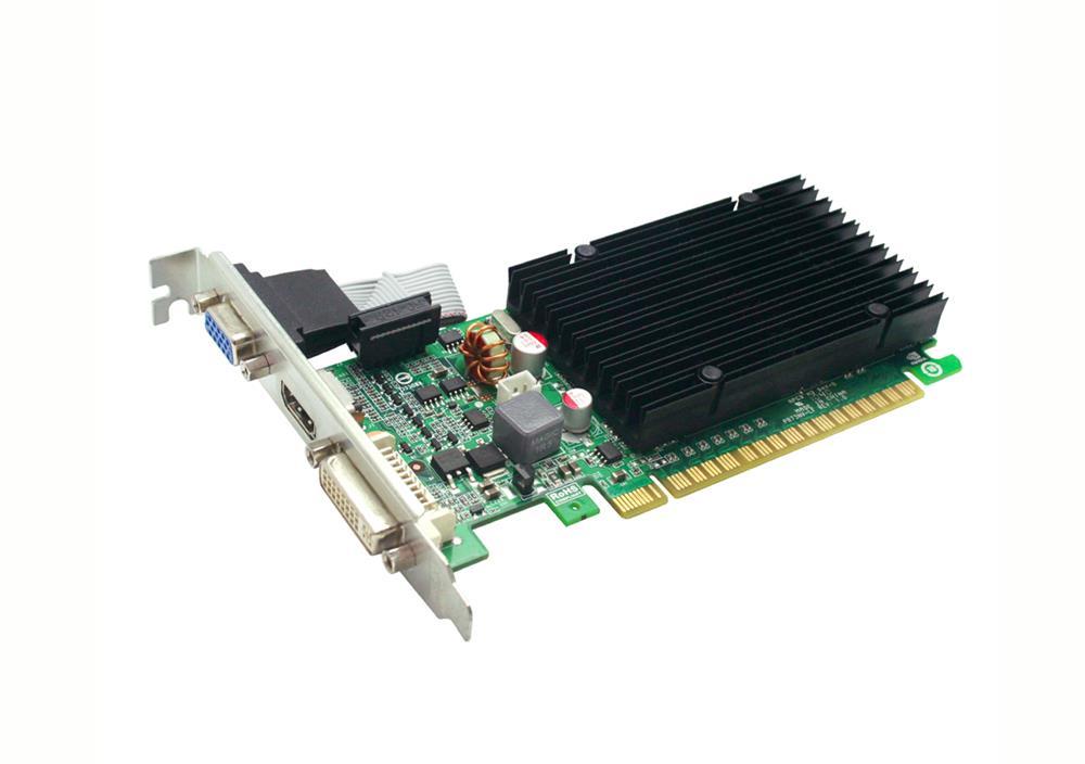 512-P3-1301-K3 EVGA e-GeForce 8400 GS 512MB DDR3 32-Bit PCI Express 2.0 x16 DVI-I/ HDMI/ VGA Video Graphics Card