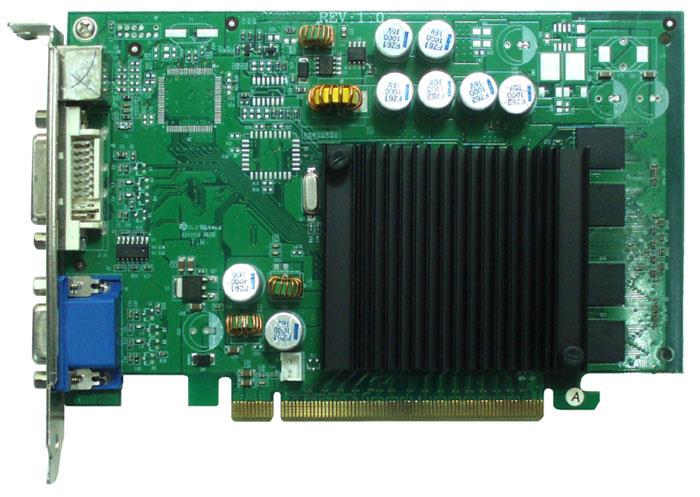 512P2N430S3 EVGA GeForce 7200GS 512MB 64-Bit GDDR2 PCI Express x16 DVI/ D-Sub/ HDTV/ S-Video Out Video Graphics Card
