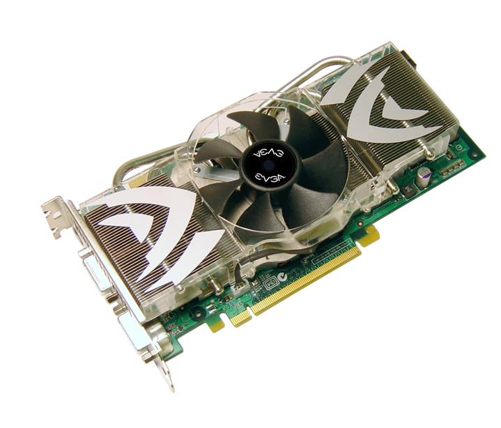 512P2N545TR EVGA GeForce 7800GTX 512MB 256-Bit GDDR3 PCI Express x16 Dual DVI/ HDTV/ S-Video Out/ SLI Support Video Graphics Card