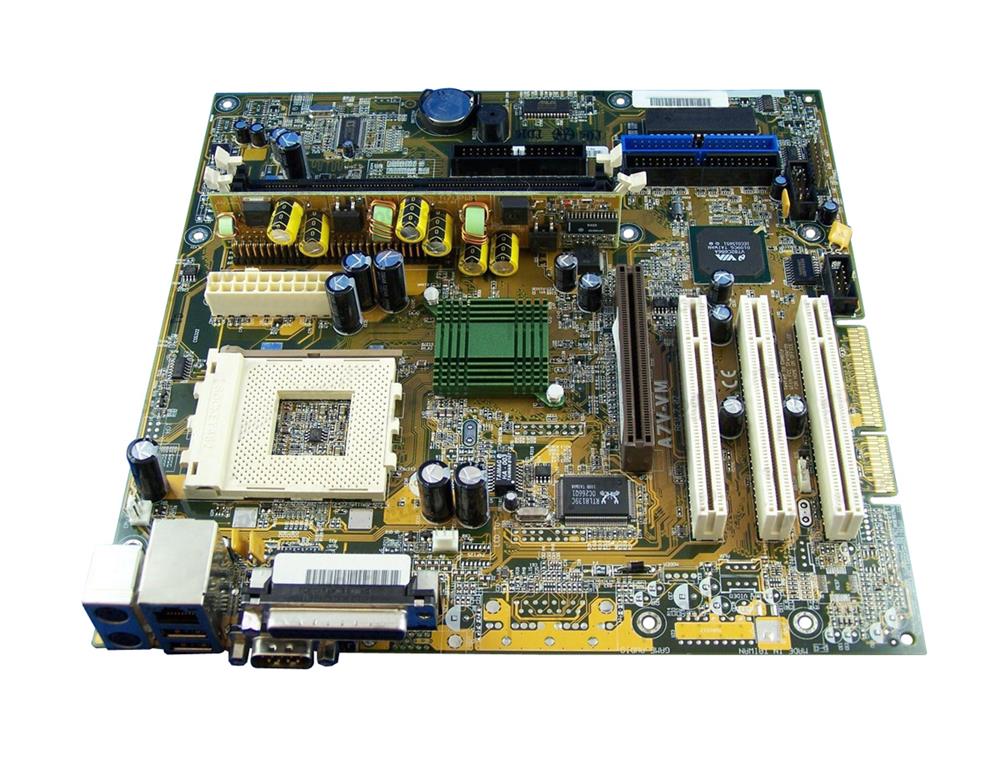 5185-6417 HP A7V-VM System Board (Motherboard) Socket-462 KM133A Chipset AMD Athlon/Duron Processors Support for Pavilion Notebook PC (Refurbished)