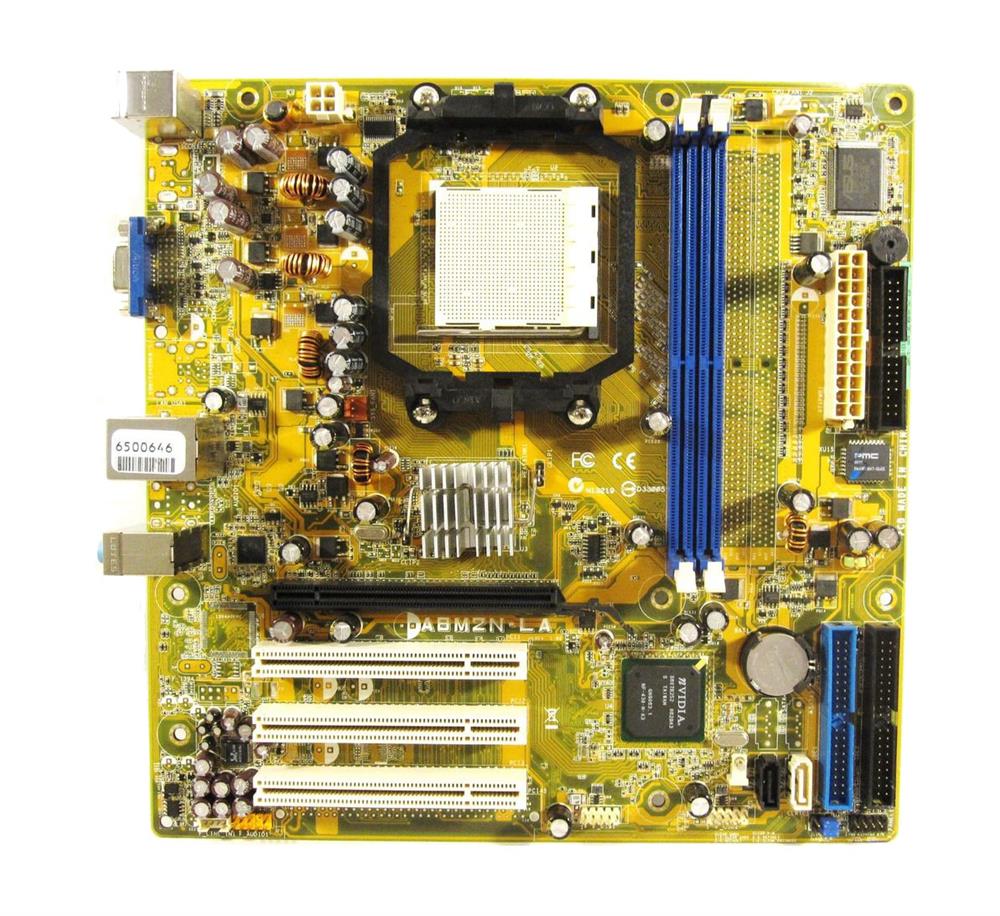 5188-6007 HP A8M2N-LA Socket AM2 Nvidia GeForce 6150 LE Chipset AMD Athlon 64/ AMD Sempron Processors Support DDR2 2x DIMM 4x SATA Micro-ATX Motherboard (Refurbished)