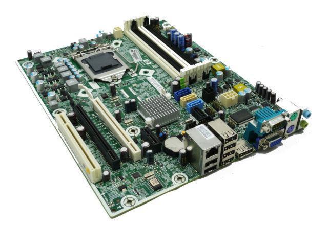 531991-001 HP System Board (MotherBoard) Socket-1156 for Elite 8000 / 8100 SFF PC (Refurbished)