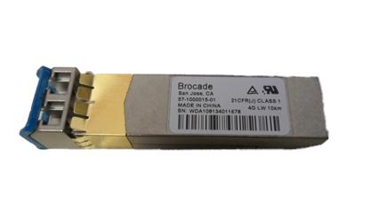 57-1000015-01 Brocade 4Gbps 4GBase-LX Single-mode Fiber Longwave 10km 1310nm Fiber Channel Duplex LC Connector SFP Transceiver Module