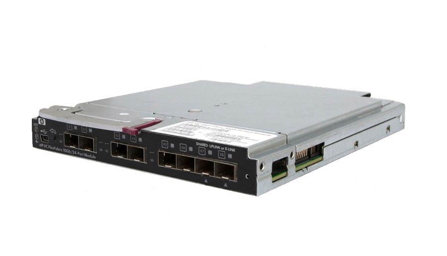571956-B21 HPE Virtual Connect FlexFabric 24-Ports 10Gbps Switch for c-Class BladeSystem (Refurbished)