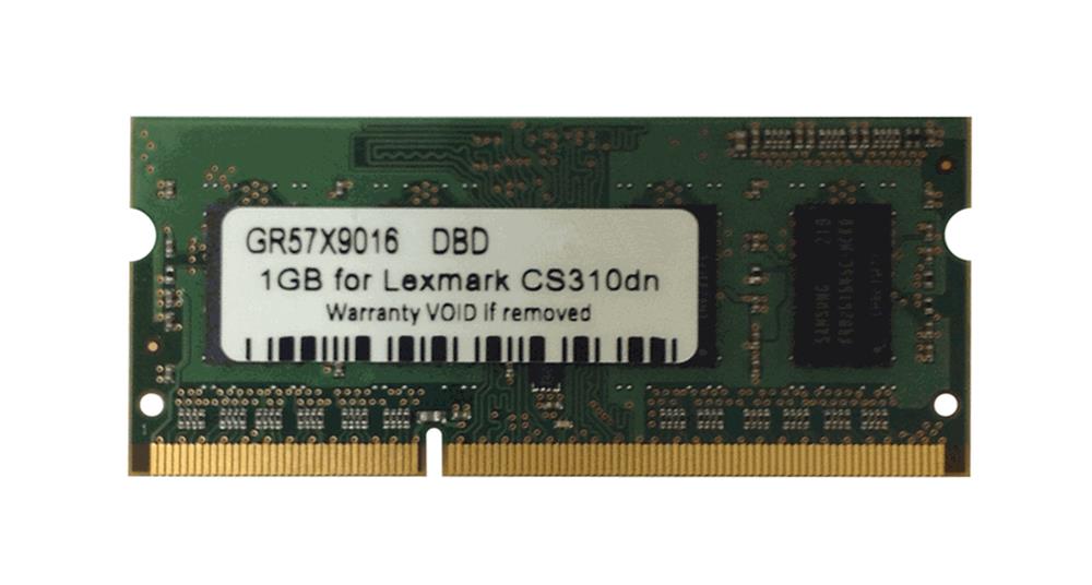 57X9016 Lexmark 1GB DDR3 DIMM Memory Upgrade for CS310 CS410 CS510 M1145 M3150 M5163 M5170 XC2132 XM 1145 3150 Printers