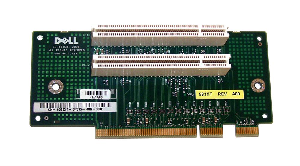 583XT Dell Dimension 4500S 2 SLT Riser Board and Riser Card