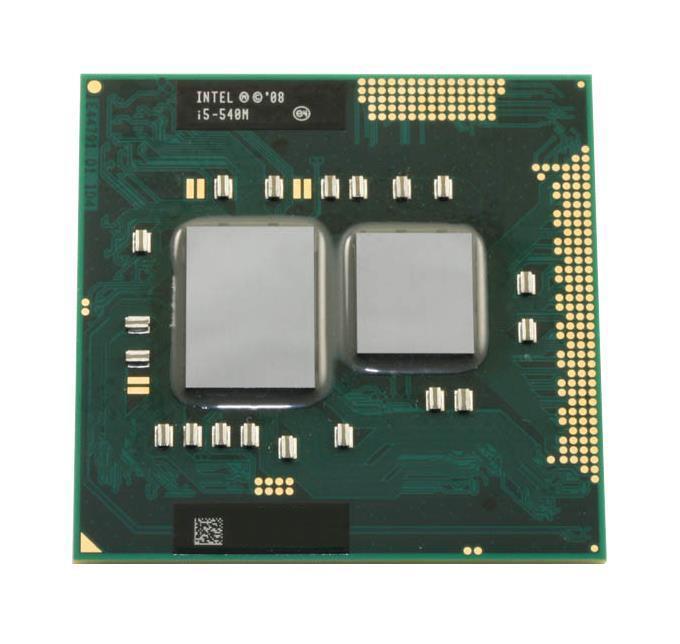 594188-001N HP 2.53GHz 2.50GT/s DMI 3MB L3 Cache Intel Core i5-540M Dual Core Mobile Processor Upgrade