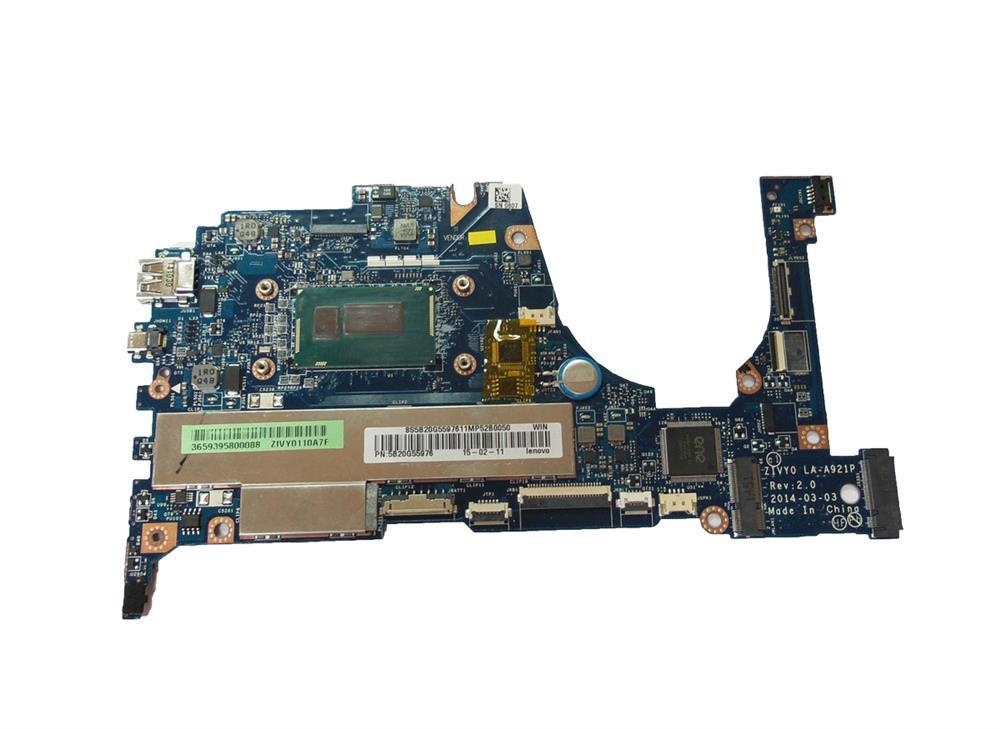 5B20G19196 Lenovo System Board (Motherboard) With Intel Core i5-4210u Processors Support for Yoga 2 13 (Refurbished)