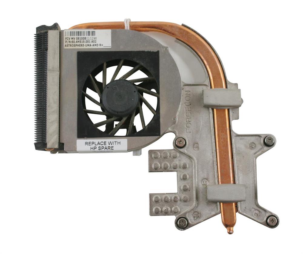 60.4H519.001 HP CPU Fan/Heatsink Assembly for Presario CQ50 / CQ60 / G50 / G60 / G70 Laptop PC