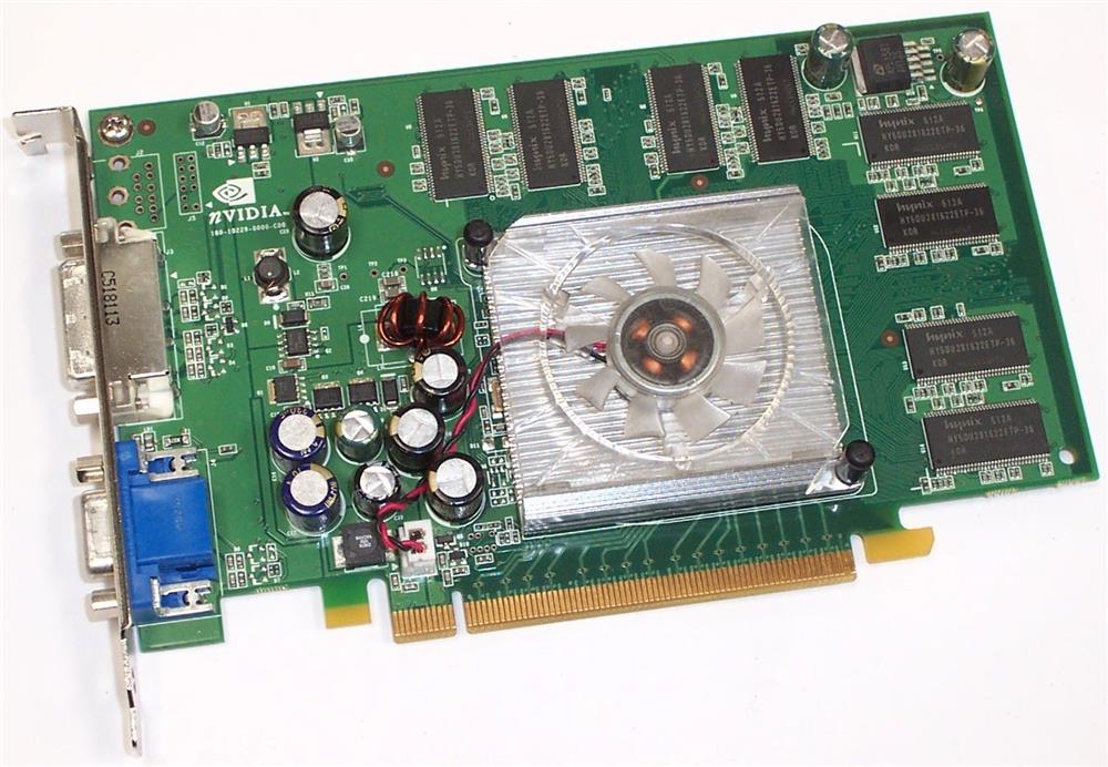 600-50229-8003-203 Nvidia Quadro FX540 128MB T9098 PCI Express Video Graphics Card VGA DVI Out
