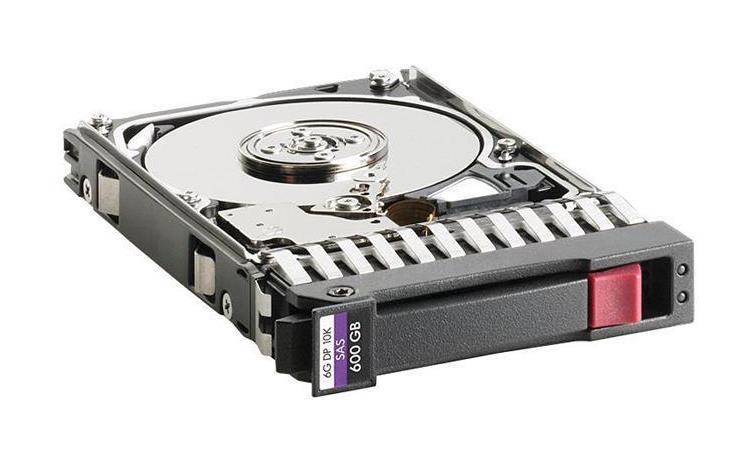 619289-001 HP 600GB 10000RPM SAS 6Gbps Dual Port Hot Swap 2.5-inch Internal Hard Drive