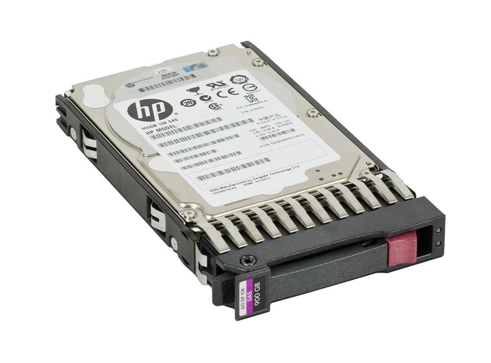 619291-B21#0D1 HP 900GB 10000RPM SAS 6Gbps Dual Port Hot Swap 2.5-inch Internal Hard Drive