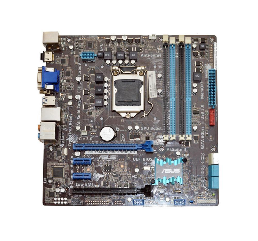 61PA03J0A05 ASUS Essentio Cm6870 Intel Desktop S1156 Motherboard (Refurbished)