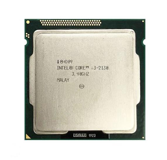 631158-003 Intel Core i3-2130 Dual Core 3.40GHz 5.00GT/s DMI 3MB L3 Cache Socket LGA1155 Desktop Processor