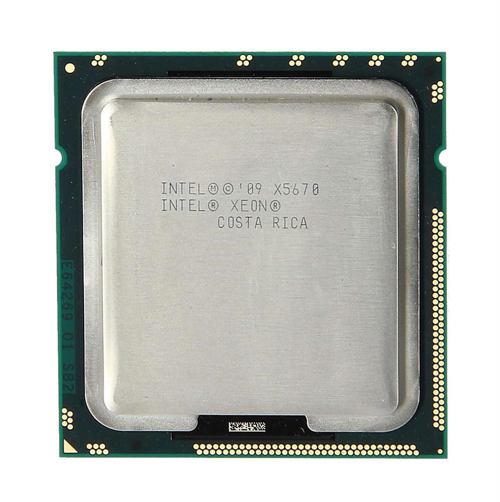 631463-B21 HP 2.93GHz 6.40GT/s QPI 12MB L3 Cache Intel Xeon X5670 6 Core Processor Upgrade for ProLiant SL170s G6 Server