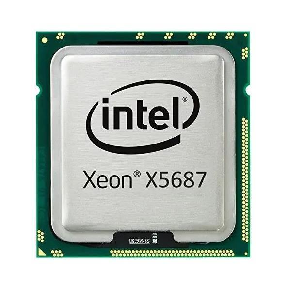 633412-B21 HP 3.60GHz 6.40GT/s QPI 12MB L3 Cache Intel Xeon X5687 Quad Core Processor Upgrade for ProLiant DL380 G7 Server