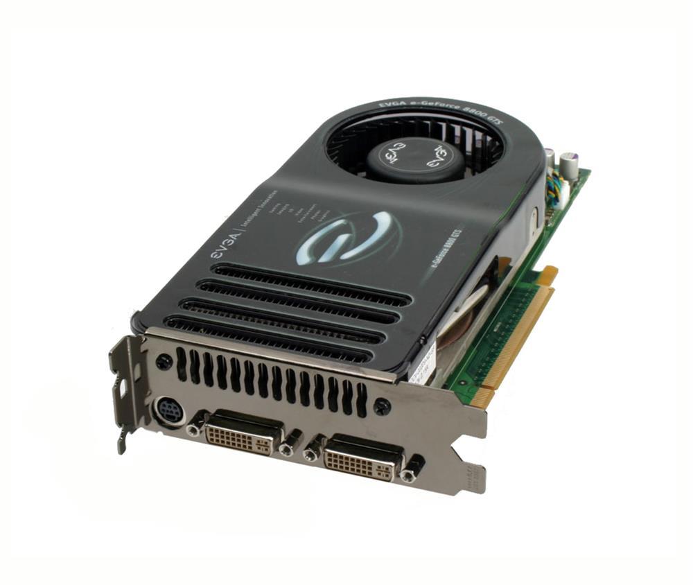 640-P2-N821-A1 EVGA GeForce 8800 GTS 640MB GDDR3 320-bit HDCP Ready SLI Support PCI Express x16 Video Graphics Card
