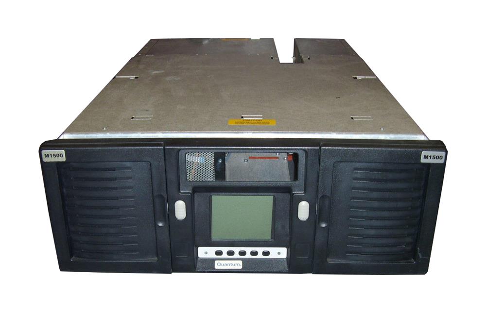 6420005-30 Quantum M1500 24-Slots 2.4TB(Native) / 4.8TB(Compressed) LTO Ultrium 1 SCSI LVD Rack-mountable Tape Library with LTO-1 Tape Drive (Refurbished)