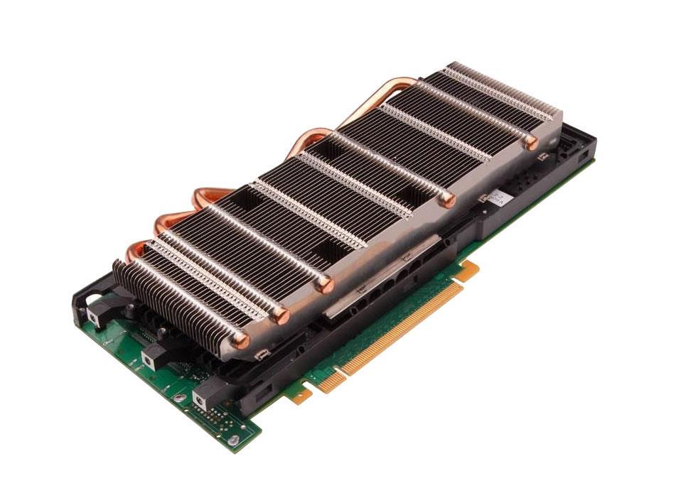 651152-001 HP Nvidia Tesla M2070q Passive Cooling 6GB GDDR5 384-Bit PCI-Express 2.0 x16 Video Graphics Processing Unit (GPU)