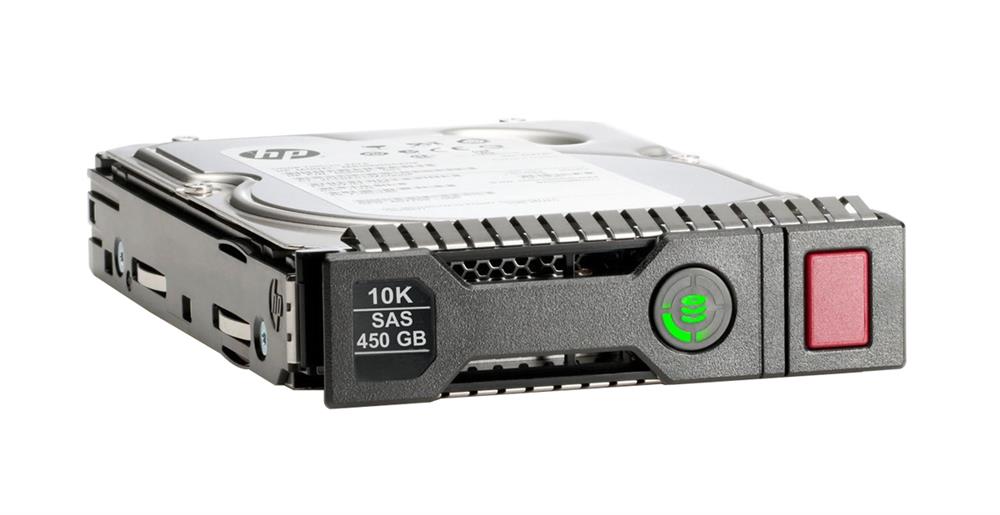 652572-B21 HP 450GB 10000RPM SAS 6Gbps Dual Port Hot Swap 2.5-inch Internal Hard Drive with Smart Carrier